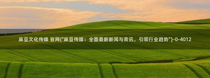 麻豆视频 官方导航